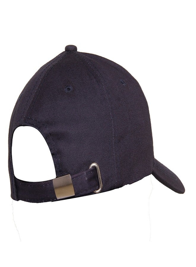 FabSeasons Solid Cotton Unisex Free Size with Adjustable Buckle Baseball Summer Cap & Hat - Image 2