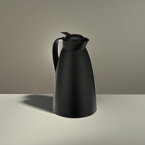 Alfi Glass Vacuum Frosted Plastic Carafe, 1 L, Black (AG2800BK2) - Image 5