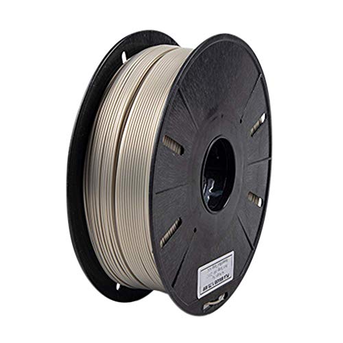 Tesseract Premium PLA + 1.75mm 3D Printing Filament | Dimensional Accuracy +/- 0.03mm | Compatible with Most FDM Printers | 1 KG 3D Printer Filament - PLA Brass (Quantity 1) - Image 1