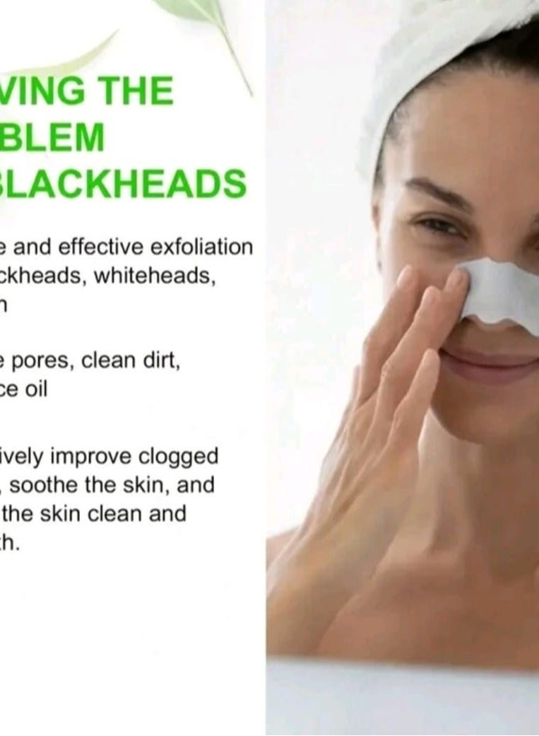 10 strips to clean nose pores and remove blackheads with natural charcoal