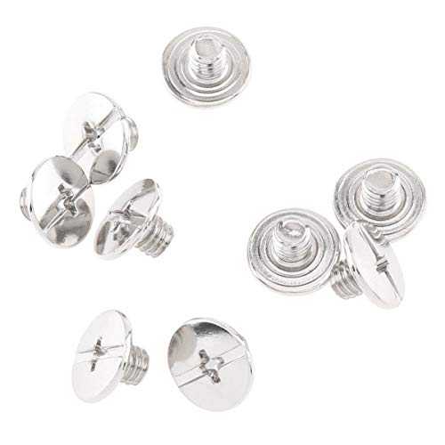 SEIWEI 150PCS Chicago Binding Screws Assorted Kit, Stainless Steel Chicago Screw Binding Post Screw Kit for Scrapbook Photo Albums Craft and DIY Leather Decoration Bookbinding - Image 4