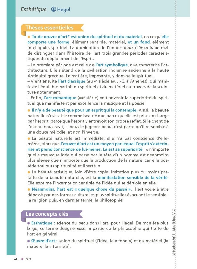 Mes Fiches pour le BAC Philosophie Terminale [Paperback] [Jan 04, 2024] Grissault, Katy - Image 5
