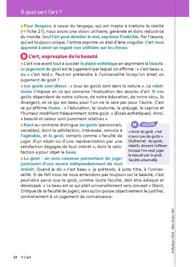 Mes Fiches pour le BAC Philosophie Terminale - Image 4