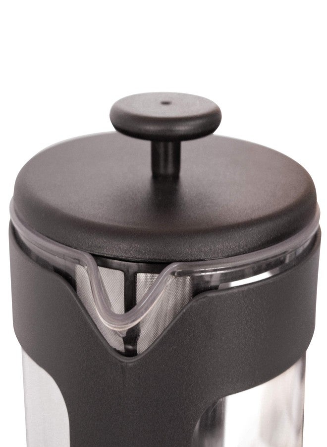BonJour Coffee Unbreakable Plastic French Press, 12.7-Ounce, Ami-Matin, Black - Image 3