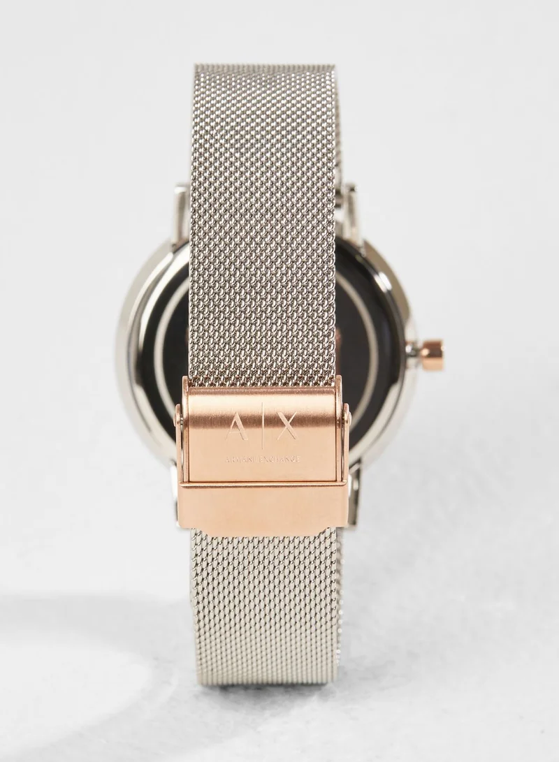 Armani Exchange Mesh Strap Analog Watch