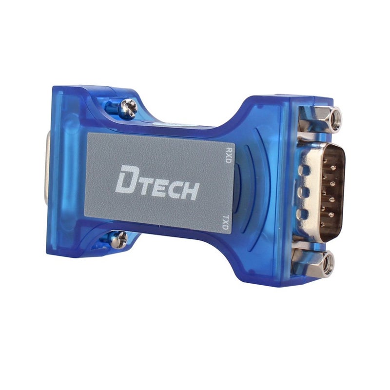DTECH Industrial Grade RS232 to RS485 Converter Adapter Optical Isolation Protector with TX RX LED Lights for Long Haul Serial Communication - Image 4