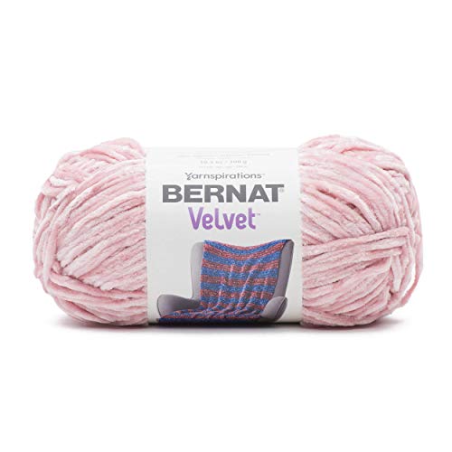 Bernat Velvet Yarn, 10.5 oz, 1 Ball, Quiet Pink - Image 1