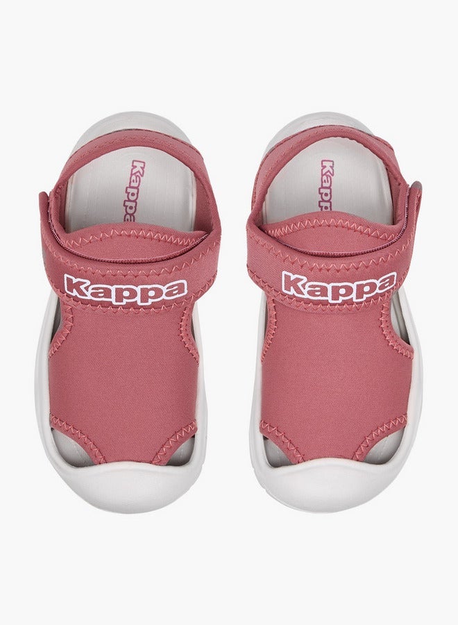 كابا صنادل بناتي بطبعة شعار وإغلاق بشريط لاصق - Image 3