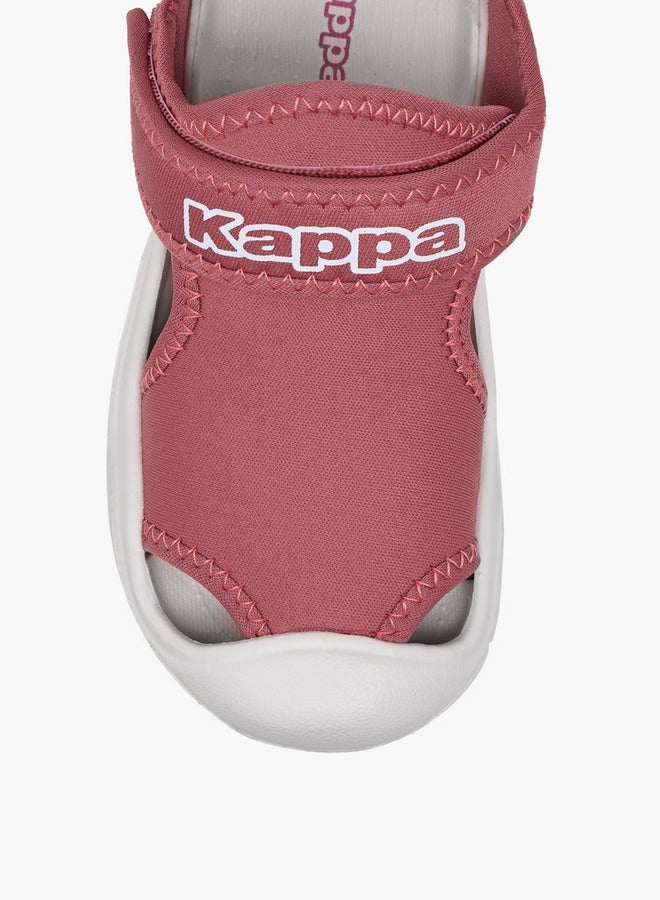 كابا صنادل بناتي بطبعة شعار وإغلاق بشريط لاصق - Image 4