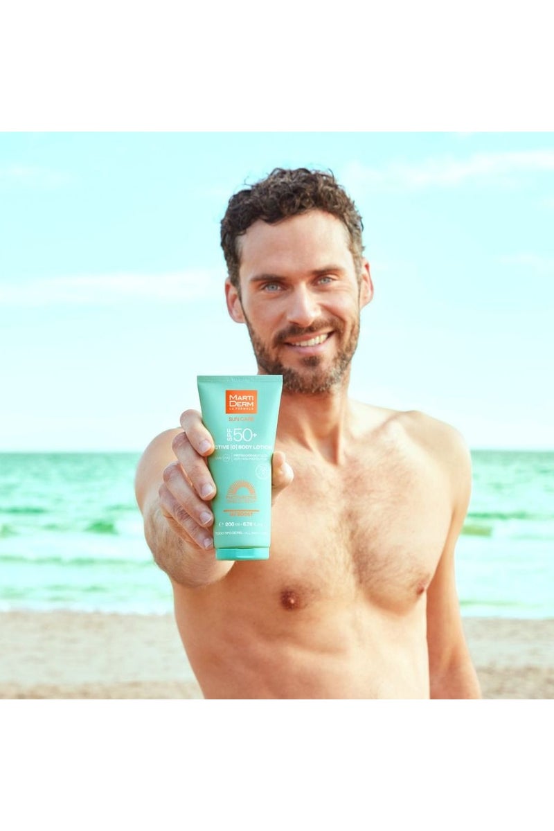 مارتيديرم لوشن الجسم مارتيديرم صن كير SPF50+ أكتيف [D] لجميع أنواع البشرة 200 مل - Image 4
