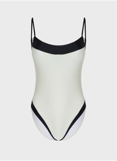 Ginger Strappy Colorblock Swimsuit  - Image 2