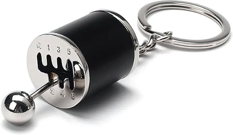 GT//Rotors Six Speed Manual Transmission Shift Gearbox Fidget Toy Automotive Part Car Keychain Key Ring - Image 1