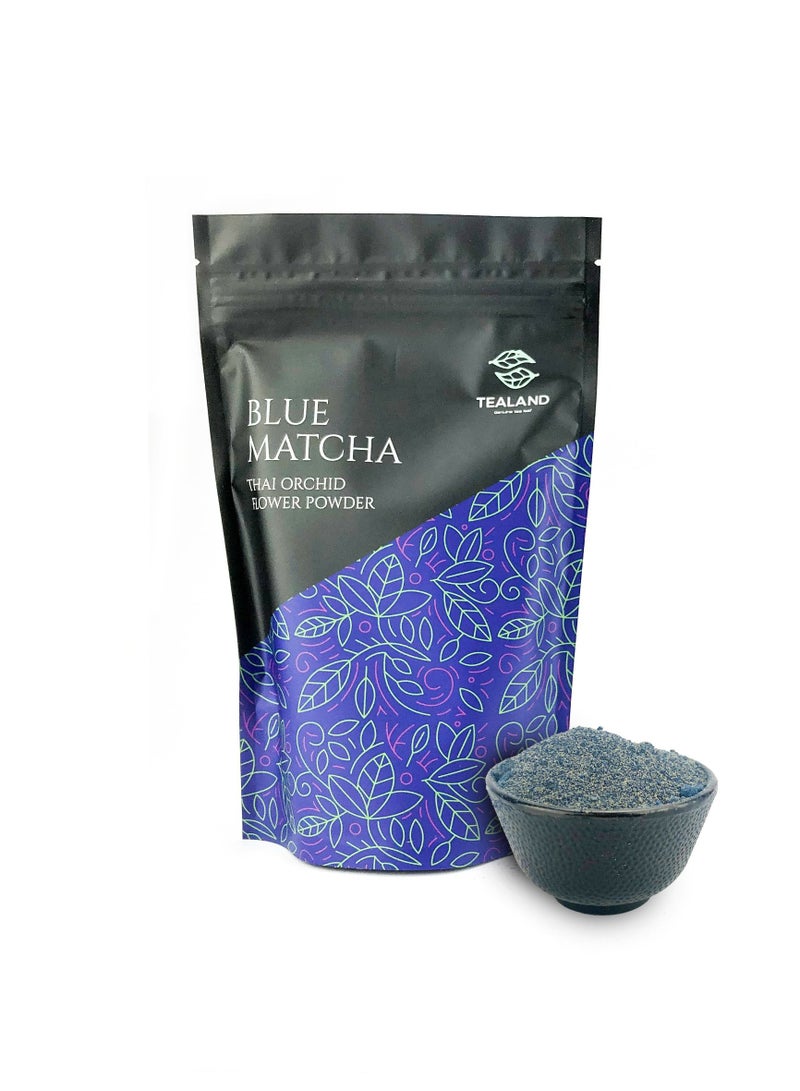Blue Tea Butterfly Pea tree flower powder Thai Orchid Ternatea Herbal Rich in antioxidants natural food coloring Blue Latte Super Food 100g