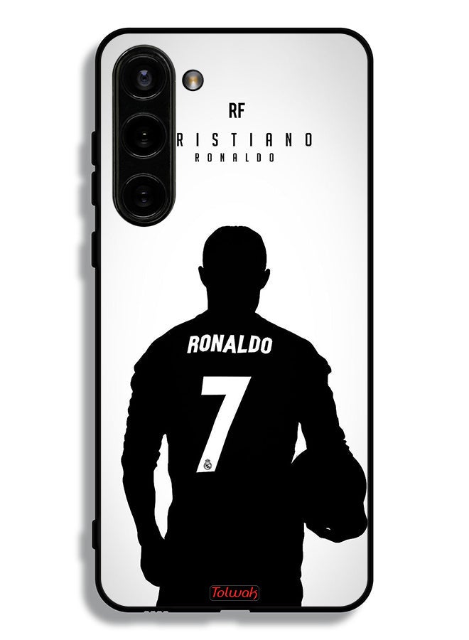 Tolwak غطاء حماية لجهاز سامسونج جالكسي S23 بلس 5G بقناع كريستيانو رونالدو - Image 2
