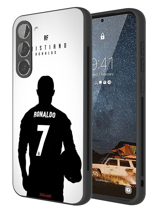 Tolwak غطاء حماية لجهاز سامسونج جالكسي S23 بلس 5G بقناع كريستيانو رونالدو - Image 1