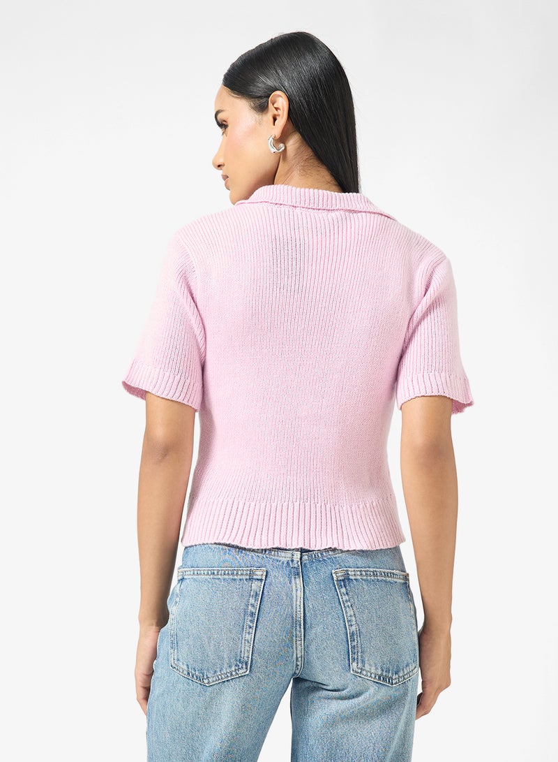 Ginger Fine Knit Bow Tie Detail Cardigan - Image 2