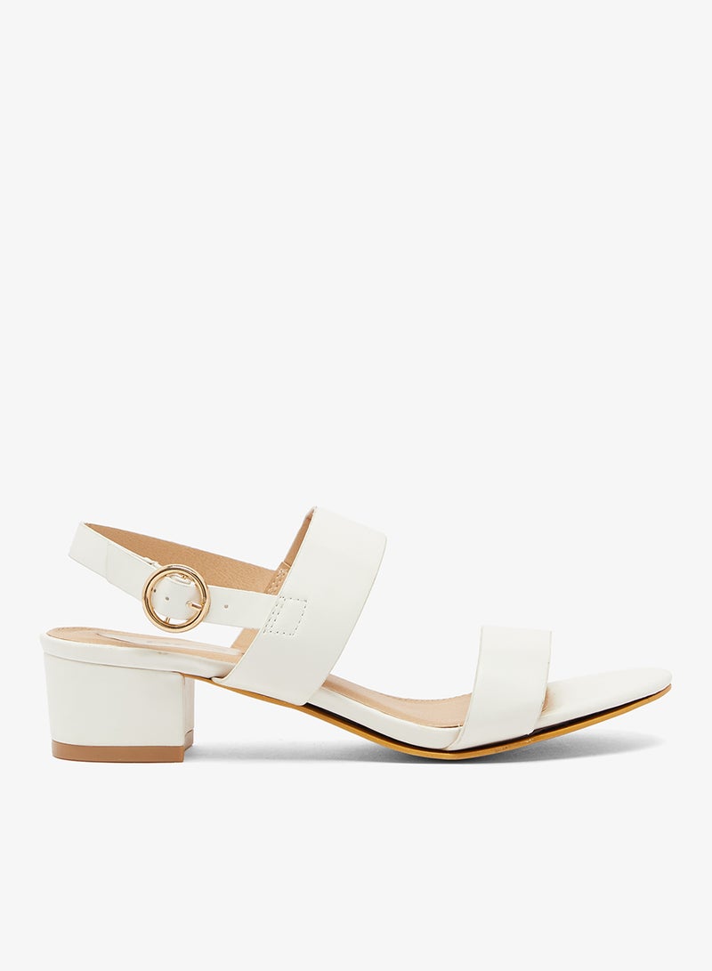 Spot-On Low Heeled Sandal - Image 1