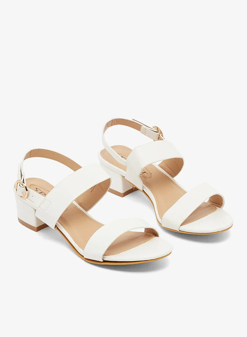 Spot-On Low Heeled Sandal