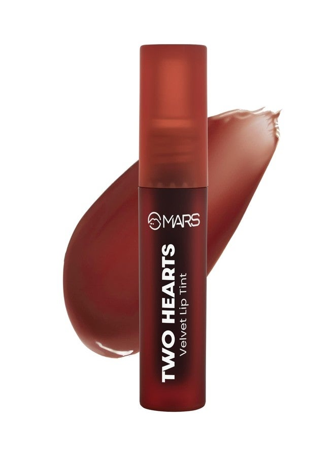 MARS Love Track Velvet Lip Tint (2.8ml) (TWO HEART) | Velvet Matte Finish | Non-Sticky & Lightweight | Highly Pigmented | Comfortable Wear | 6 Flattering Shades - Image 1