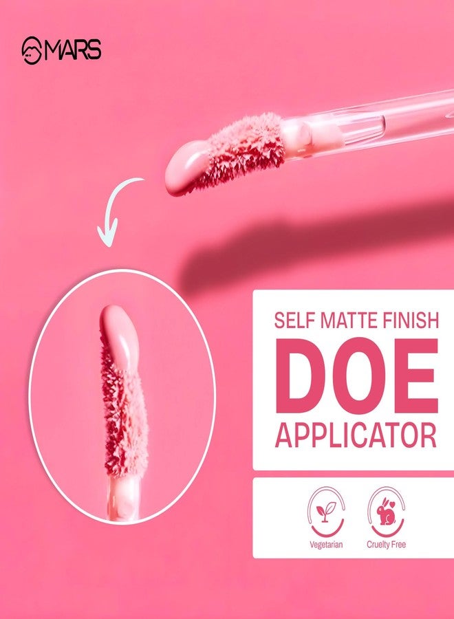 MARS Love Track Velvet Lip Tint (2.8ml) (TWO HEART) | Velvet Matte Finish | Non-Sticky & Lightweight | Highly Pigmented | Comfortable Wear | 6 Flattering Shades - Image 5