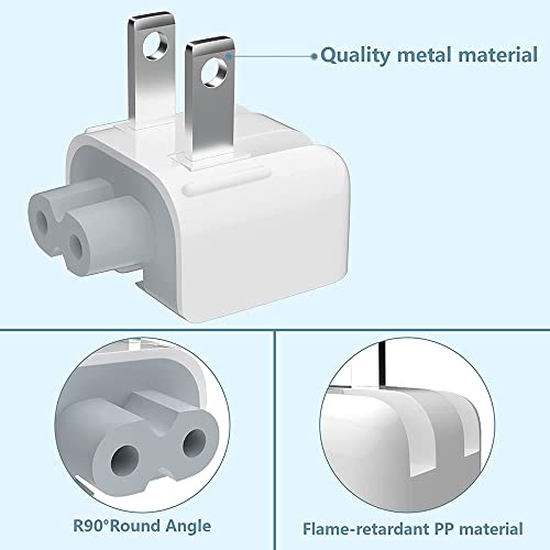 Tobo Mac Wall Adapter Plug Duckhead US Standard Charger Compatible with MacBook i-Book/i-Phone/i-Pod Power Adapter Brick - Image 4