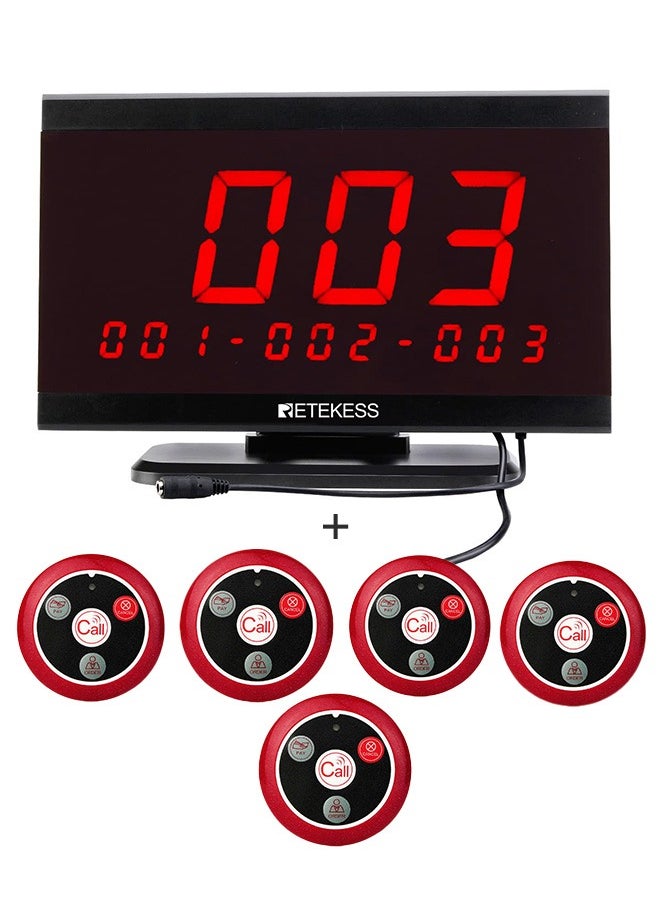 Retekess A wireless communication screen for calling restaurants and cafes  - Image 1