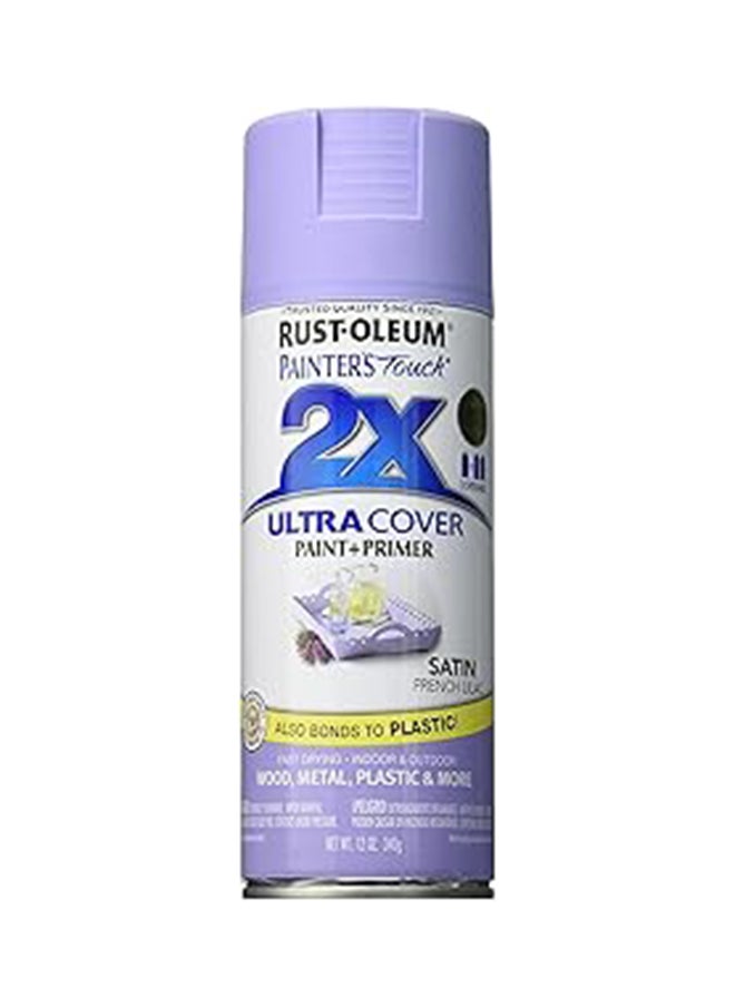 Rust-Oleum Painter's Touch 2X Ultra Cover Satin Frence Lilac Spray Paint - 249079 - pzsku/Z57FD2FF4AB87980658B4Z/45/_/1722770622/ae9320b0-1e3d-4be9-a840-72200ef5a2f6