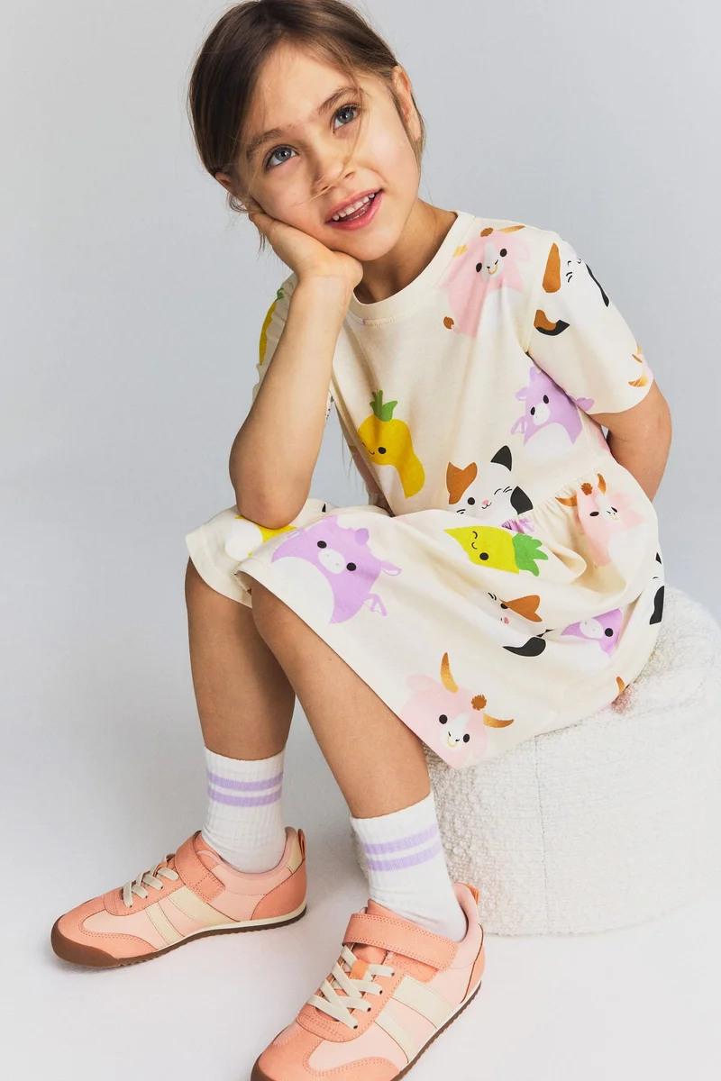 H&M Printed jersey dress