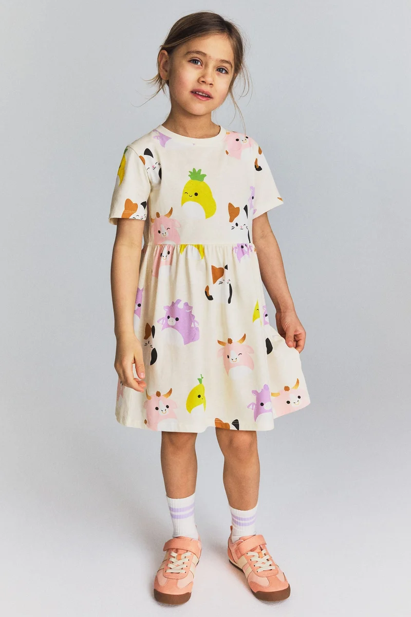 H&M Printed jersey dress