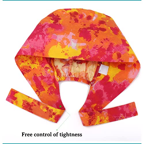 GUOER Scrub Cap Calabash Hat Calabash Caps Unisex Working Hat One Size (21F02B) - Image 4