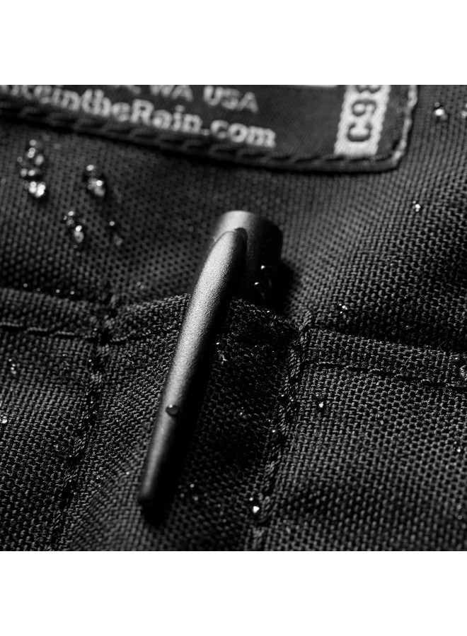 Rite in the Rain غلاف دفتر قماش كوردورا المقاوم للعوامل الجوية من رايت إن ذا رين، 5.5" × 8.5"، غلاف أسود (رقم C980B) - Image 3