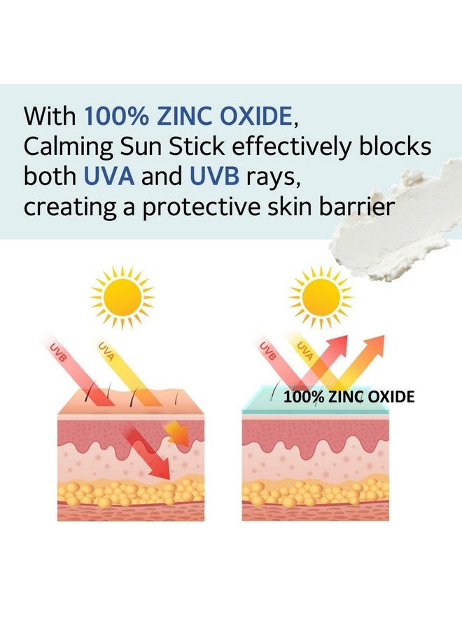 MAKEP:REM [Make P:Rem] Uv Defense Me. Calming Sun Stick Spf 50 | Non-Nano Zinc Oxide Physical Sunscreen For Face | Uva/Uvb Protection | No Oxybenzone & Octinoxate | 20G, 0.70 Fl.Oz. | Makeprem - Image 4