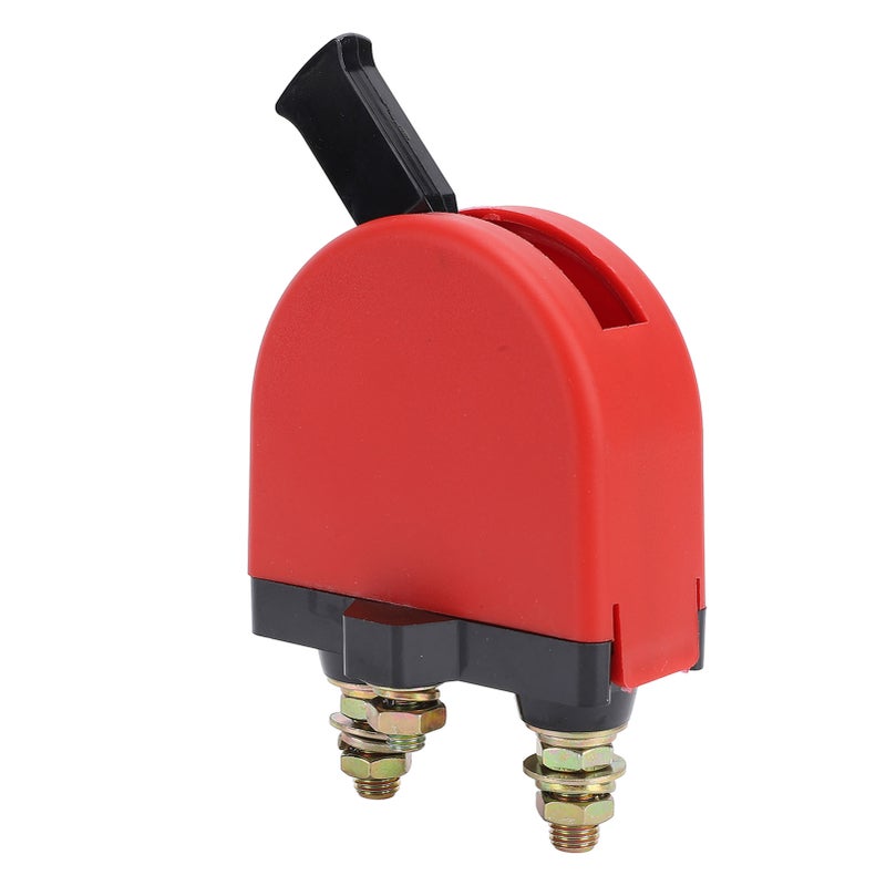 Battery Power Off Switch 300A DC12 to 36V Enhanced Safety Battery Cut Off Switch for Vehicles RVs Yachts Boats Red - Image 2