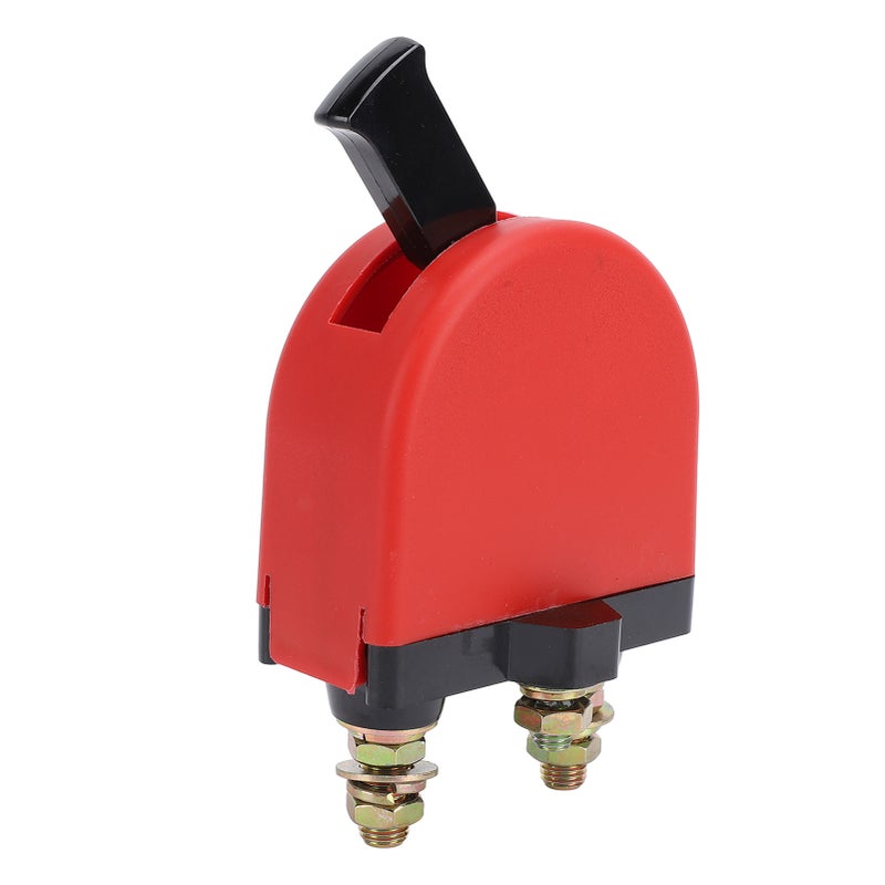 Battery Power Off Switch 300A DC12 to 36V Enhanced Safety Battery Cut Off Switch for Vehicles RVs Yachts Boats Red - Image 3
