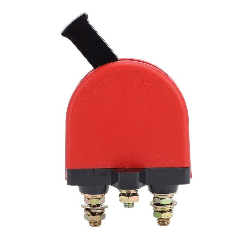 Battery Power Off Switch 300A DC12 to 36V Enhanced Safety Battery Cut Off Switch for Vehicles RVs Yachts Boats Red - Image 4