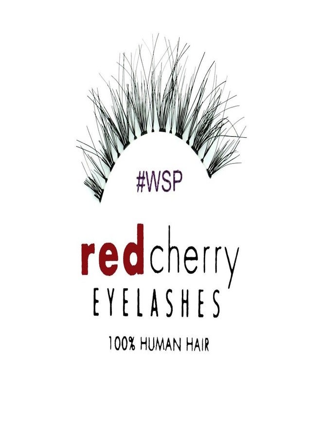 Red Cherry False Eyelashes #WSP (Pack of 3) - Image 2