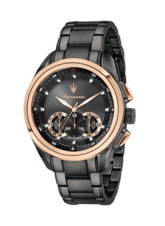 Maserati Men's Traguardo Chronograph Analog Dial Black Colour Watch R8873612016  - Image 5
