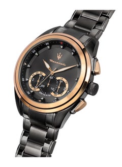 Maserati Men's Traguardo Chronograph Analog Dial Black Colour Watch R8873612016  - Image 2