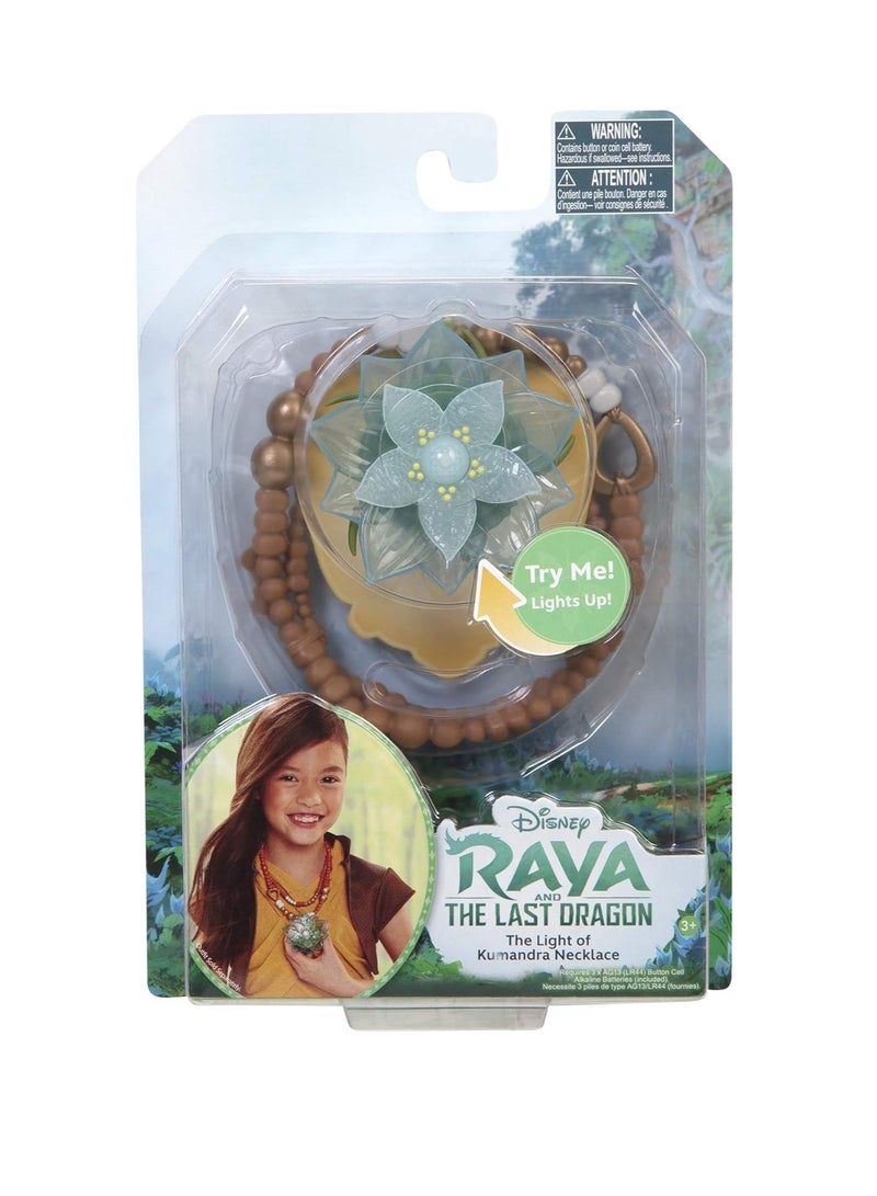 Disney Raya And The Last Dragon Flower Light Up Necklace 213856 - Image 1