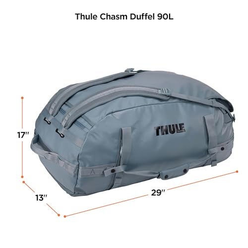 Thule Chasm 90L, Pond Gray - Image 3