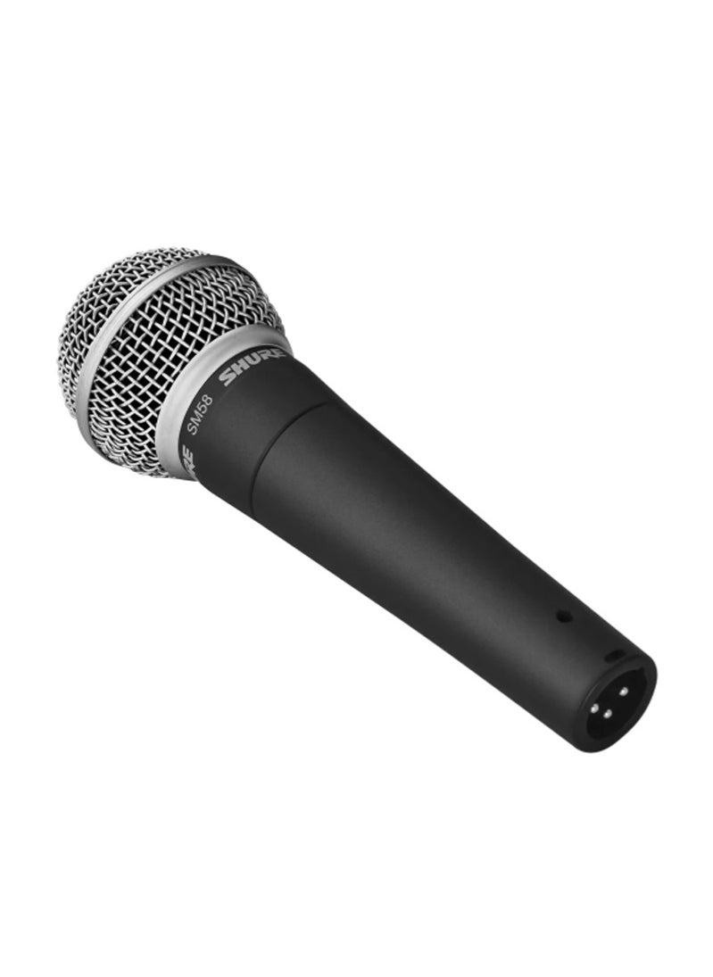 Shure - Cardioid Dynamic Vocal Microphone SM58-LCE Black - Image 1