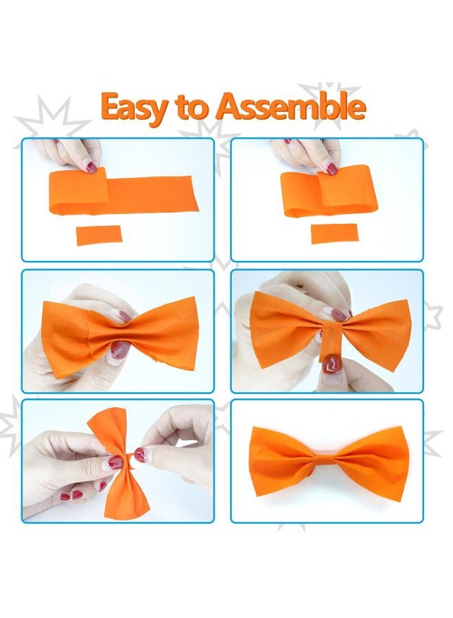 WEEPA 12Pcs Orange Blue DIY Orange Tie Party Favors Boxes with 12Pcs Paper Glasses Goodies Treat Gift Box for Kids Birthday Baby Shower Fire Truck Fireman Party Supplies Decorations - Image 5