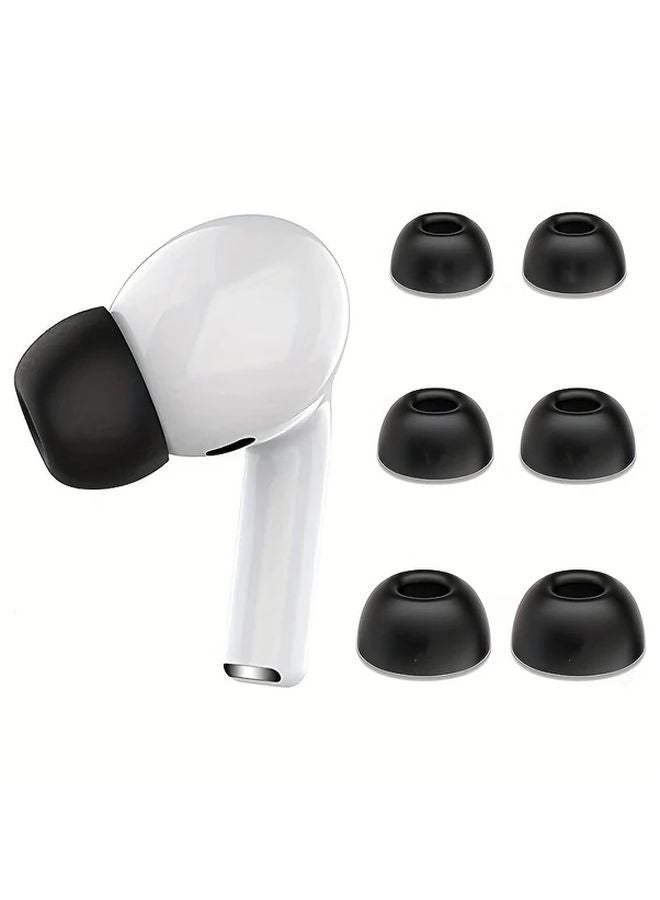 Airpods Pro 1st 2nd Gen Replacement Ear Tips 3 Sizes Large Medium Small White - Image 5