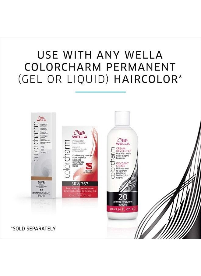 WELLA Color Charm - Crème Hair Developer 20 volume, 3.6 Fl Oz - Image 1
