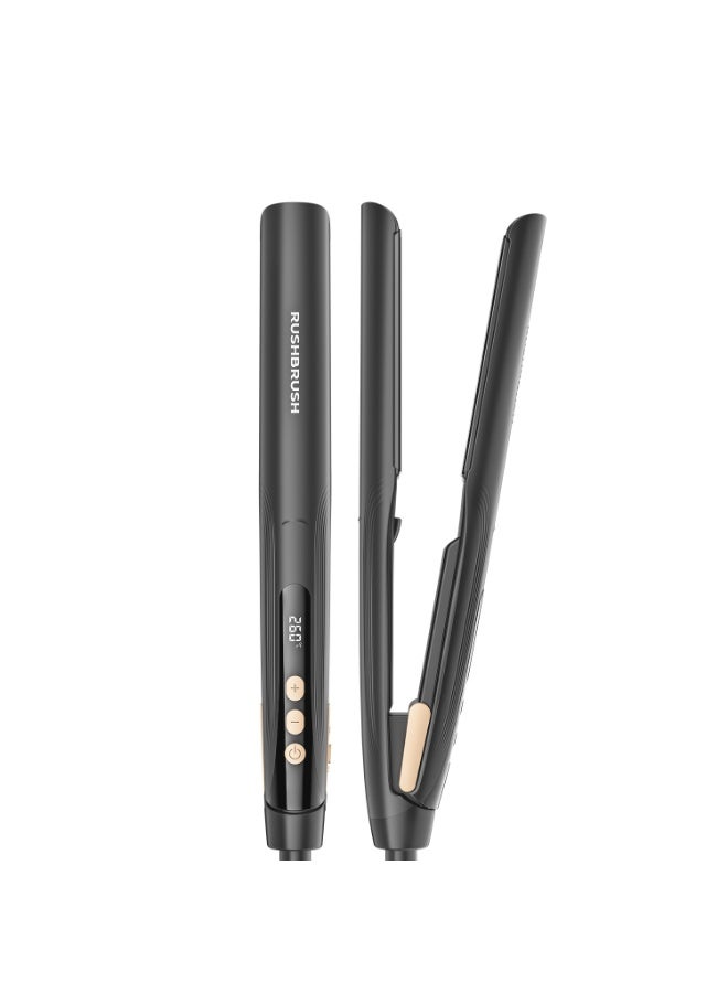 Rush Brush X2 Max Straightener 3D ceramic plates 260°C - Black - Image 1