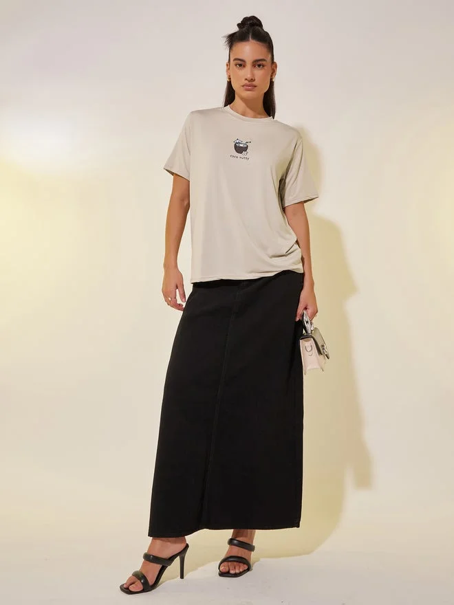 Take Two Graphic Print Round Neck Regular Fit T-Shirt