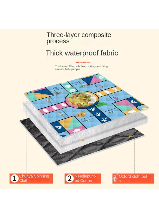 Bluejw Picnic Mat Oxford Bottom Waterproof Moisture-proof Thickened Outdoor Picnic Camping Mat Picnic Blanket Ultrasonic Picnic Mat - Image 2