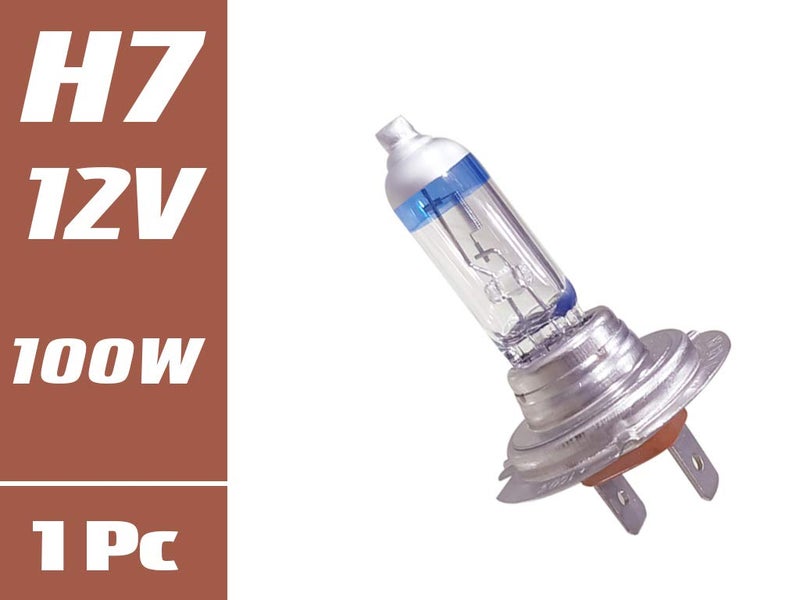Auto Pearl -Sapphire Series H7 Cool Blue Halogen Head Light Bulb (100 W, 12 V, 1 Bulb) Compatible with- Ciaz - Image 3