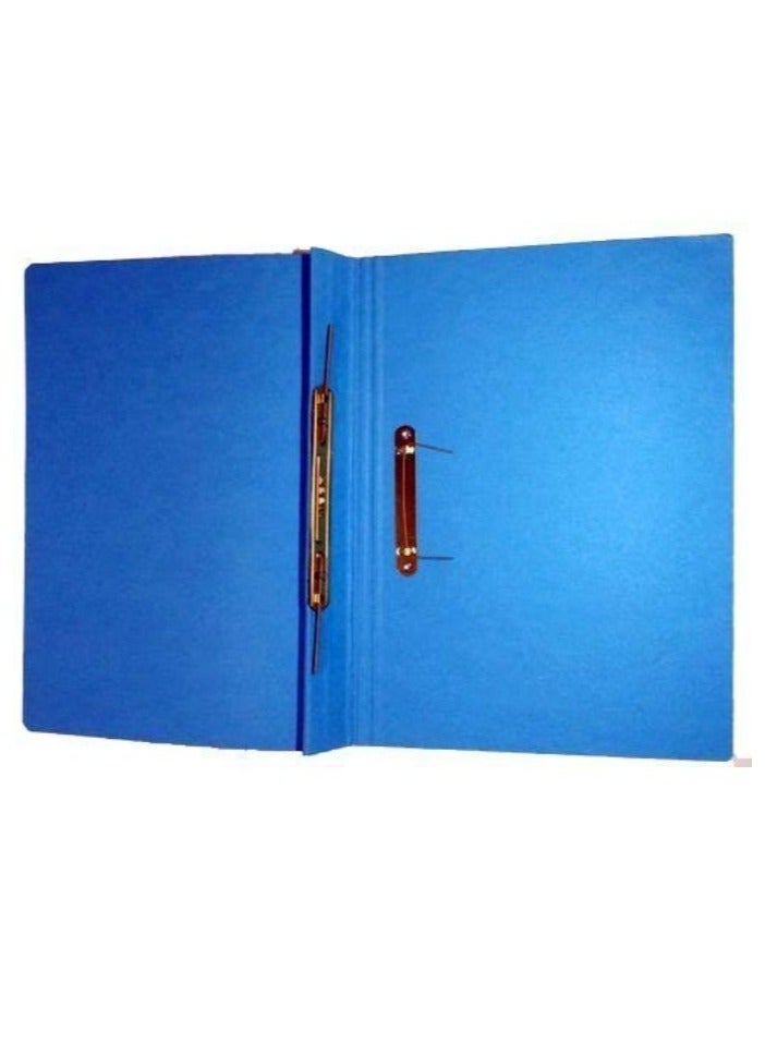 Terabyte 10-Pieces Spring File Full scap size Blue - Image 2