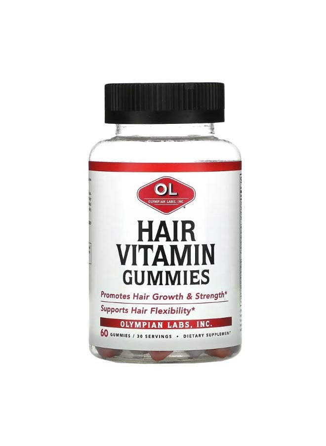 Olympian Labs Hair Vitamin Gummies 60 Gummies  - Image 1